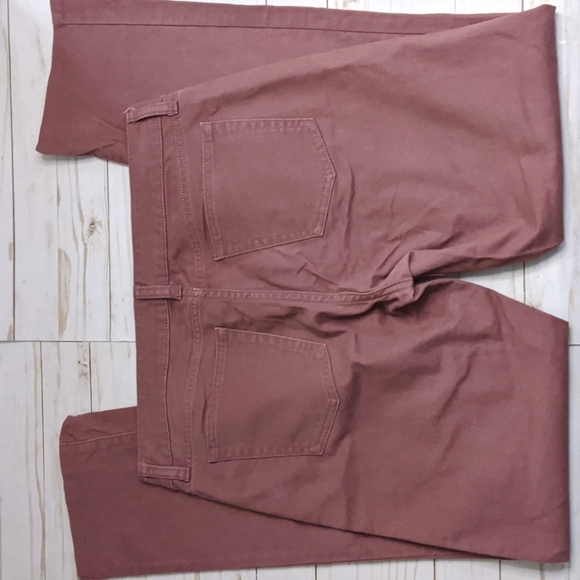 UJ Uniqlo Skinny Fit Straight Middle Rise Pink Jeans Size 28 x 33 - Picture 3 of 7